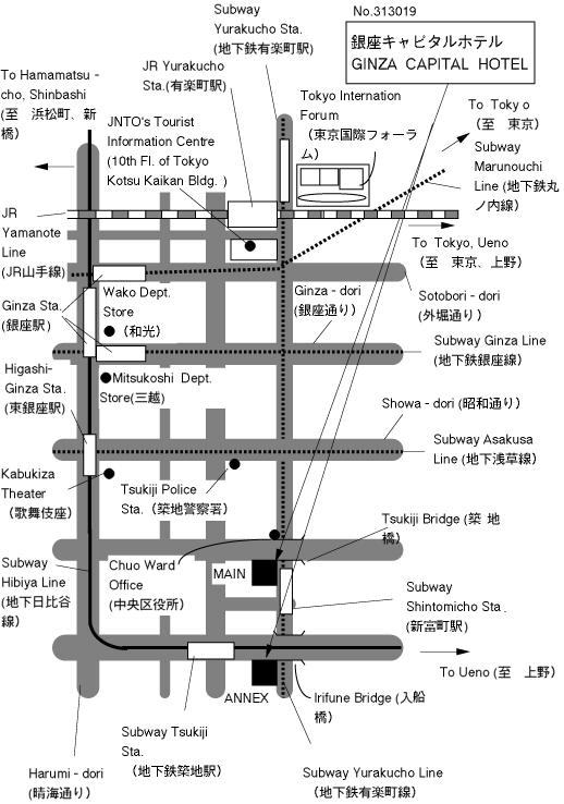 Tsukiji Map